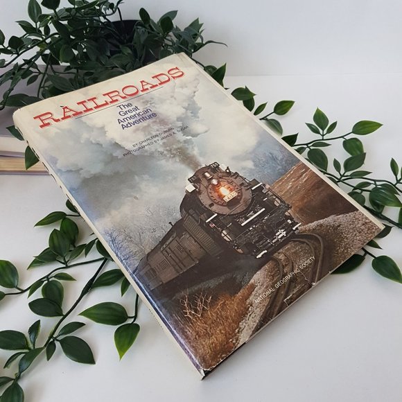 Book Railroads Great American Adventure by Charlton Ogburn National Geographic - Picture 4 of 7